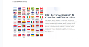 BeWiserNow Fastest VPN 800 countries SERVERS